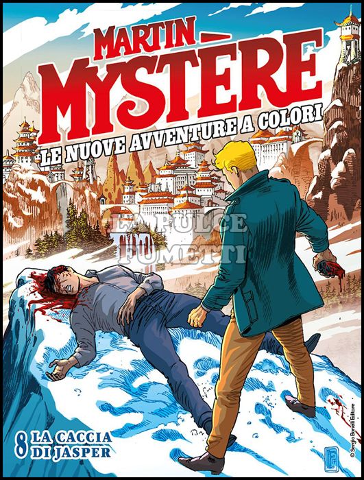 MARTIN MYSTERE GIGANTE # 21 - MARTIN MYSTERE - LE NUOVE AVVENTURE A COLORI 8: LA CACCIA DI JASPER
